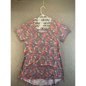 LuLaRoe T-Shirt Women's Size Medium Multicolor Short Sleeve Top